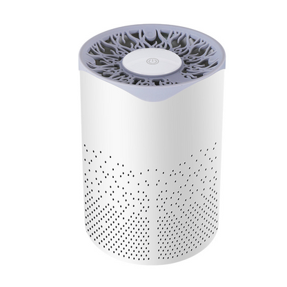 Purificador de ar de mesa 360° com alimentação USB