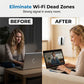 Repetidor e amplificador de sinal Wi-Fi com velocidade de 300 Mb/s