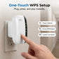 Repetidor e amplificador de sinal Wi-Fi com velocidade de 300 Mb/s