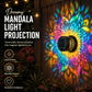 🌞 50% DE DESCONTO AGORA! 🌀 Luz Solar Mandala – Projeção de Padrões Deslumbrante, Design 2 em 1 para Piso e Parede, IP65 à Prova d'Água e Liga/Desliga Automático 🌿