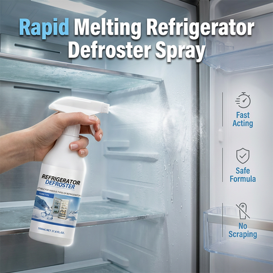Spray descongelante rápido para geladeira