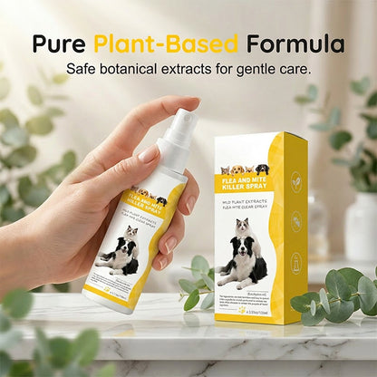 🔥Desconto de 50% no último dia!🔥Spray repelente de pragas para animais de estimação com fórmula suav