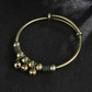 Pulseira de sino ajustável Push-Pull