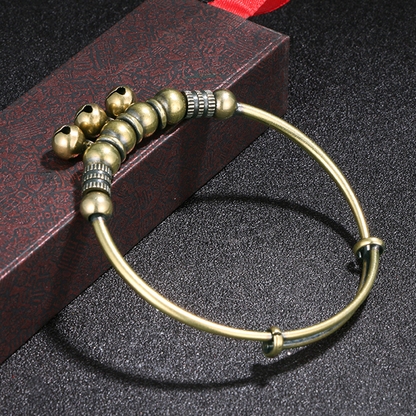 Pulseira de sino ajustável Push-Pull