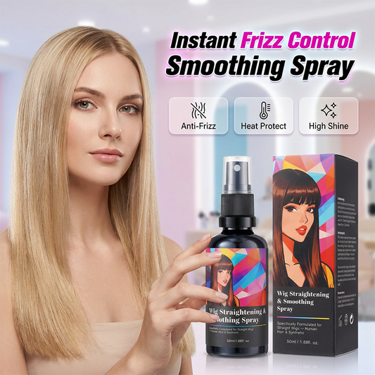 Spray alisante e suavizante para perucas