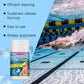 Pastilhas de limpeza para piscinas para uma água cristalina