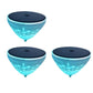 Luminária solar flutuante para piscina com projeção de peixes
