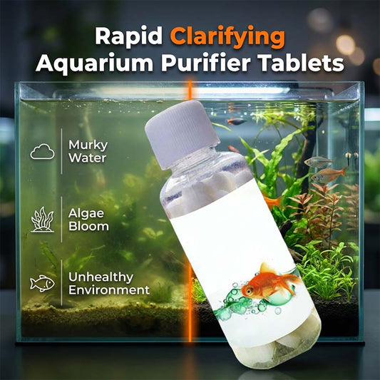 Crystal Clear Aquarium Water Purifying Tablets