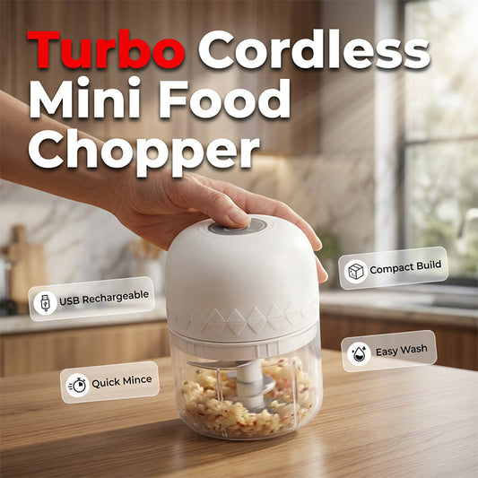 🔋🥩 Cordless Mini Food Chopper – One-Button Chopping – Pay on Delivery ⚡✅