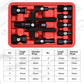 Kit com 10 peças de ferramentas extratoras de rolamentos para motocicletas