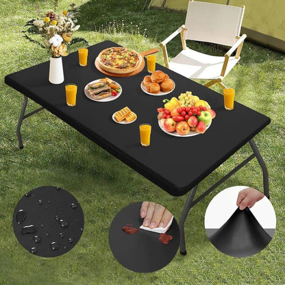 🌸OFERTA POR TEMPO LIMITADO 50% DE DESCONTO! ✨Capa elástica para tampo de mesa, compatível com mesas de 1,20m/1,80m/2,40m