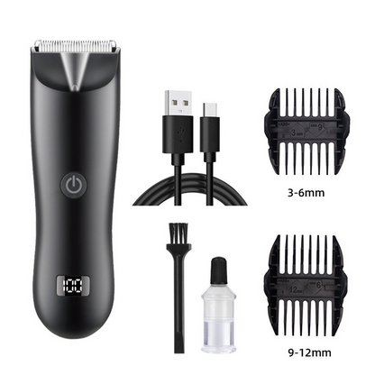 Electric Body Hair Trimmer for MenAparador de pelos corporais elétrico para homens
