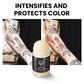 Creme fixador de cor para tatuagem