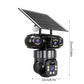 📢📢50% DE DESCONTO!!!⏰Câmera de segurança externa Wi-Fi 6K 9MP | Zoom de 10x, 3 lentes, PTZ 360° | À prova d'água IP66, visão noturna colorida, áudio bidirecional, rastreamento de movimento