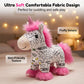 Kit para colorir unicórnio de pelúcia