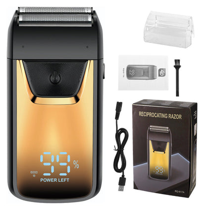 Mini Portable Electric Shaver with LED Display