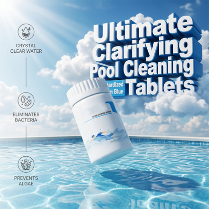 🏊‍♂️Pastilhas de limpeza para piscina Crystal Clear!