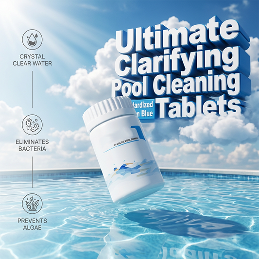 🏊‍♂️Pastilhas de limpeza para piscina Crystal Clear!