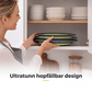 ⏳Time-Limited Special⏰Careluxpro 3-Piece Collapsible Colander Set – With Draining Base, Space Saving, For Fruit Veggies Pasta 🧺