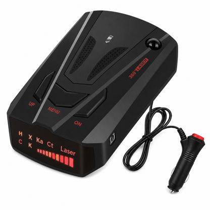 Avoid Hidden Fines Instantly! 360° Scanning Car Radar Detector