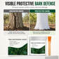 Tree Trunk Whitewash Protective Set 300g with Brush for Frost and Insect Protection on Roadside Trees