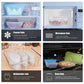 Reusable Silicone Zip Containers(8 piece set)