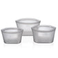 Reusable Silicone Zip Containers(8 piece set)