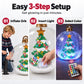 Inflatable Christmas Ball with Colorful LED Lights