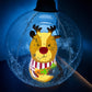 Inflatable Christmas Ball with Colorful LED Lights