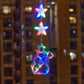 ⏳LAST DAY SALE ONLY ￡10.99!!🎄❄️ DIY Christmas Snowflake Suction Cup LED Lights ✨ | Battery Operated, Warm & Multi-Colour, Window Suction Lights, Christmas Home & Party Decor