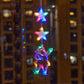 ⏳LAST DAY SALE ONLY ￡10.99!!🎄❄️ DIY Christmas Snowflake Suction Cup LED Lights ✨ | Battery Operated, Warm & Multi-Colour, Window Suction Lights, Christmas Home & Party Decor