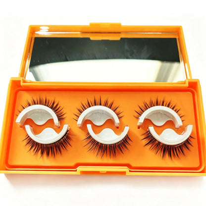 🥳2026 HOT SALE🥳💞50K+ SOLD! ✨👁️ 50% OFF! Self-Adhesive False Eyelashes – 3-second apply with no messy glue. Waterproof, secure & natural 3D look for effortless beauty! 🛡️💪
