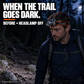 Rechargeable Super Bright  LED Headlamp with Motion Sensor
