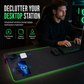🎮 RGB Desk Mat with Wireless Charging